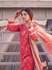 3 Pcs Lawn Unstitched Suit 15