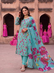 3 Pcs Lawn Unstitched Suit 16