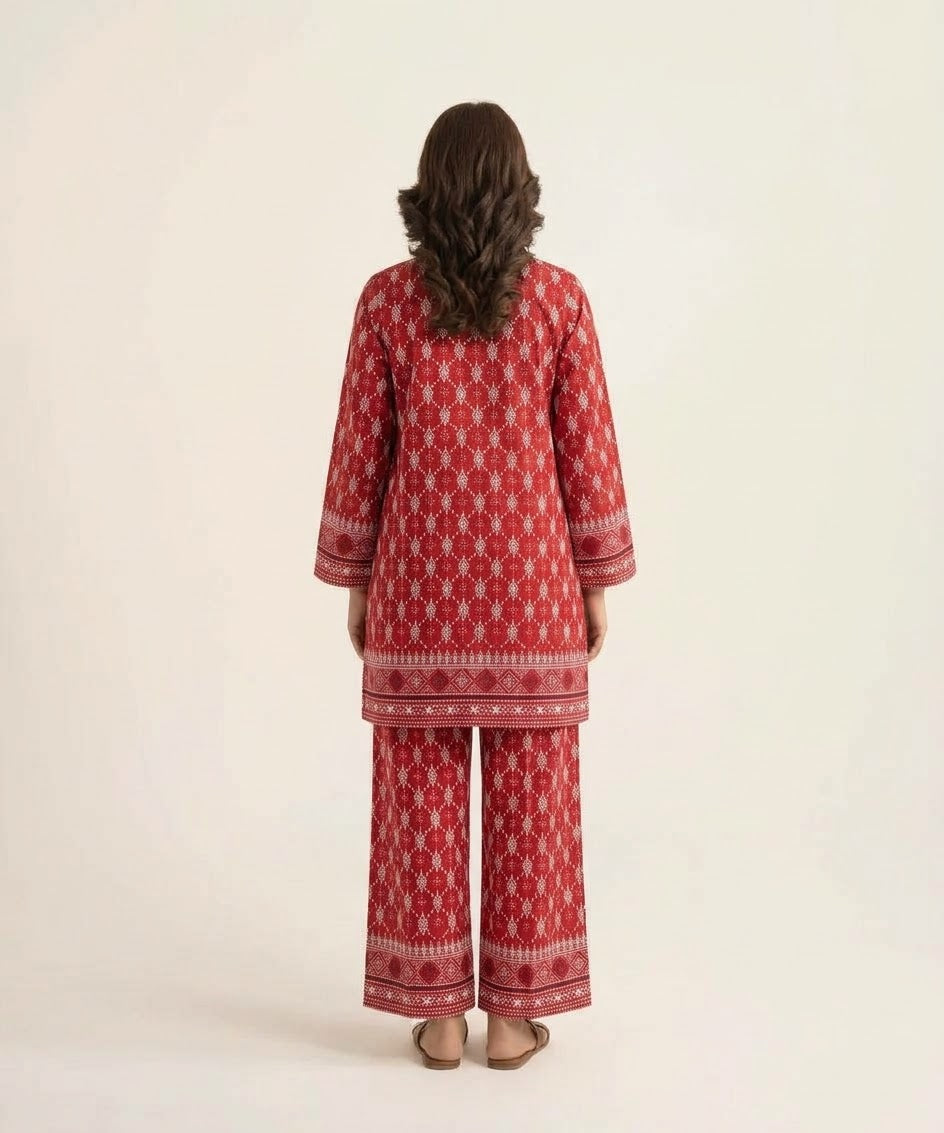 2 Pcs Ladies Suit  Des  16