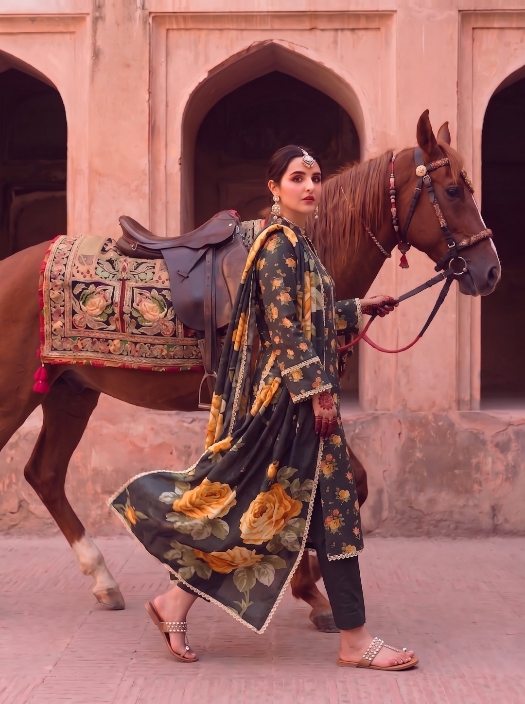 3 Pcs Lawn Unstitched Suit 18