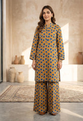 2 Pcs Ladies Suit  Des  118