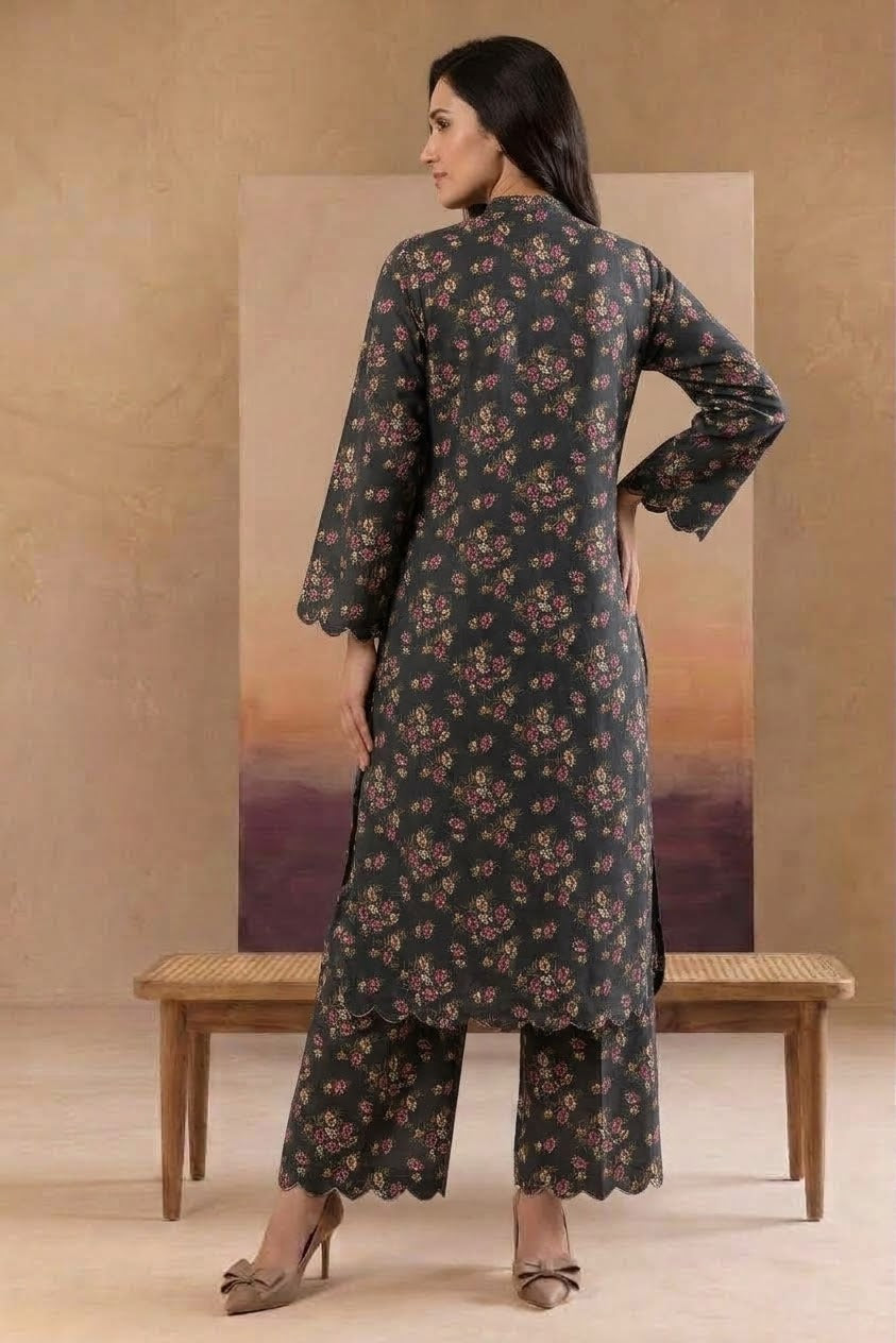 2 Pcs Ladies Suit  Des  18