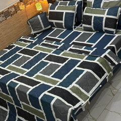 7 Pcs Quilted Comforter Set CC  219