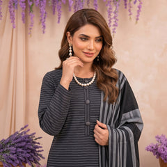 3 Piece Unstitched Khaadi Make Khaddar Suit 06