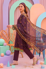 3 Pcs Lawn Unstitched Suit 701