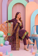 3 Pcs Lawn Unstitched Suit 701