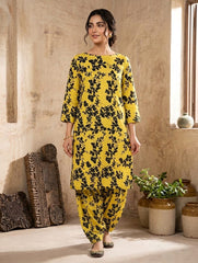 2 Pcs Ladies Suit  Des  120