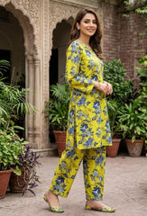 2 Pcs Ladies Suit  Des  121