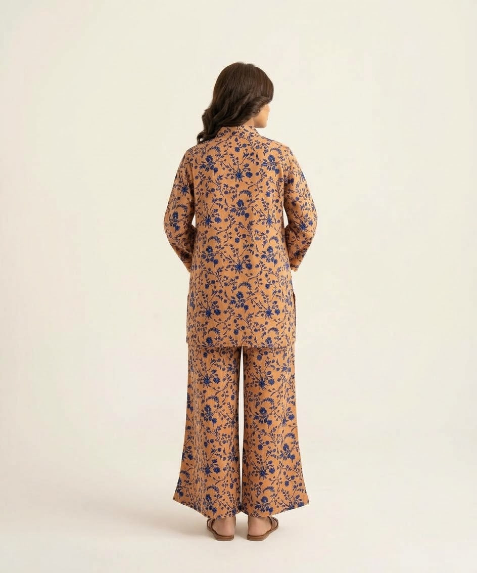 2 Pcs Ladies Suit  Des  21