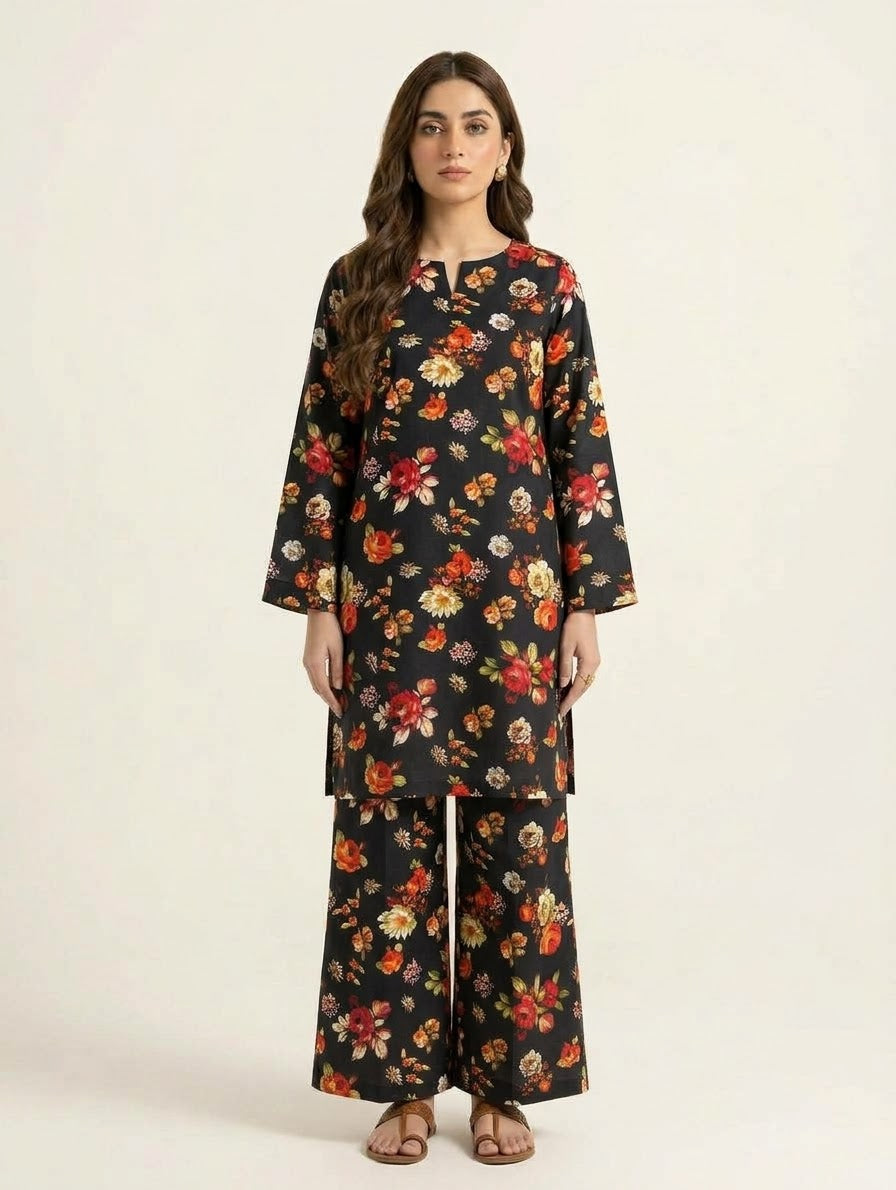 2 Pcs Ladies Suit  Des  22