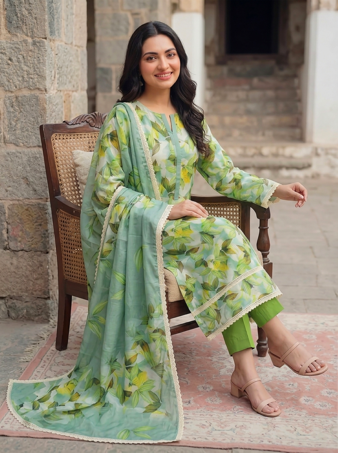 3 Pcs Lawn Unstitched Suit 23