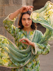 3 Pcs Lawn Unstitched Suit 23