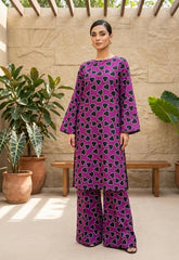 2 Pcs Ladies Suit  Des  123
