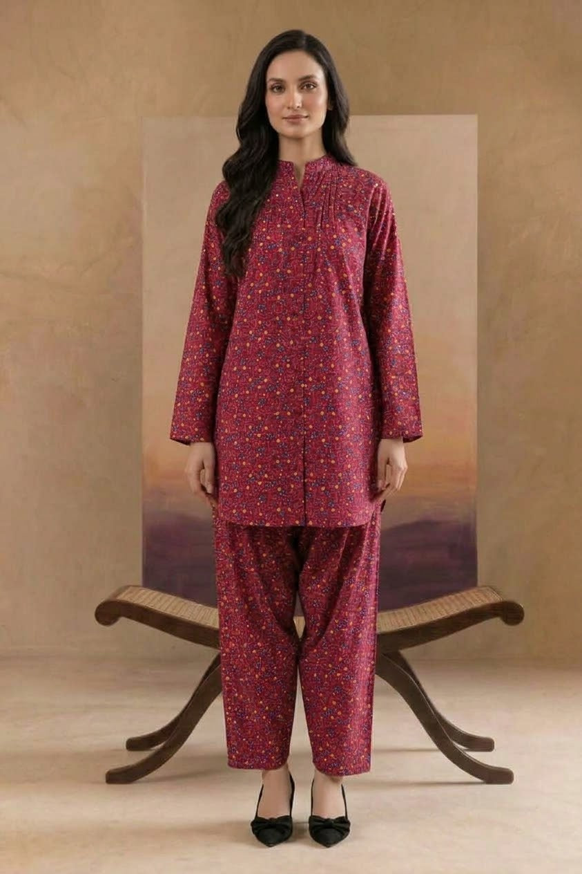 2 Pcs Ladies Suit  Des  23