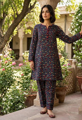 2 Pcs Ladies Suit  Des  124