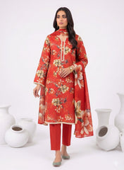 3 Pcs Lawn Unstitched Suit 24
