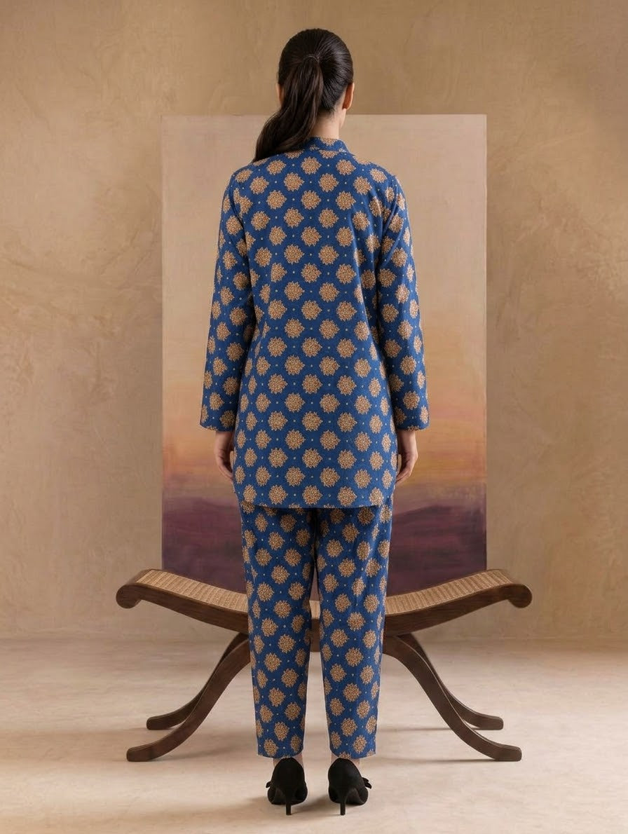 2 Pcs Ladies Suit  Des  24