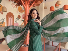 3 Piece Unstitched Khaadi Make Khaddar Suit 18