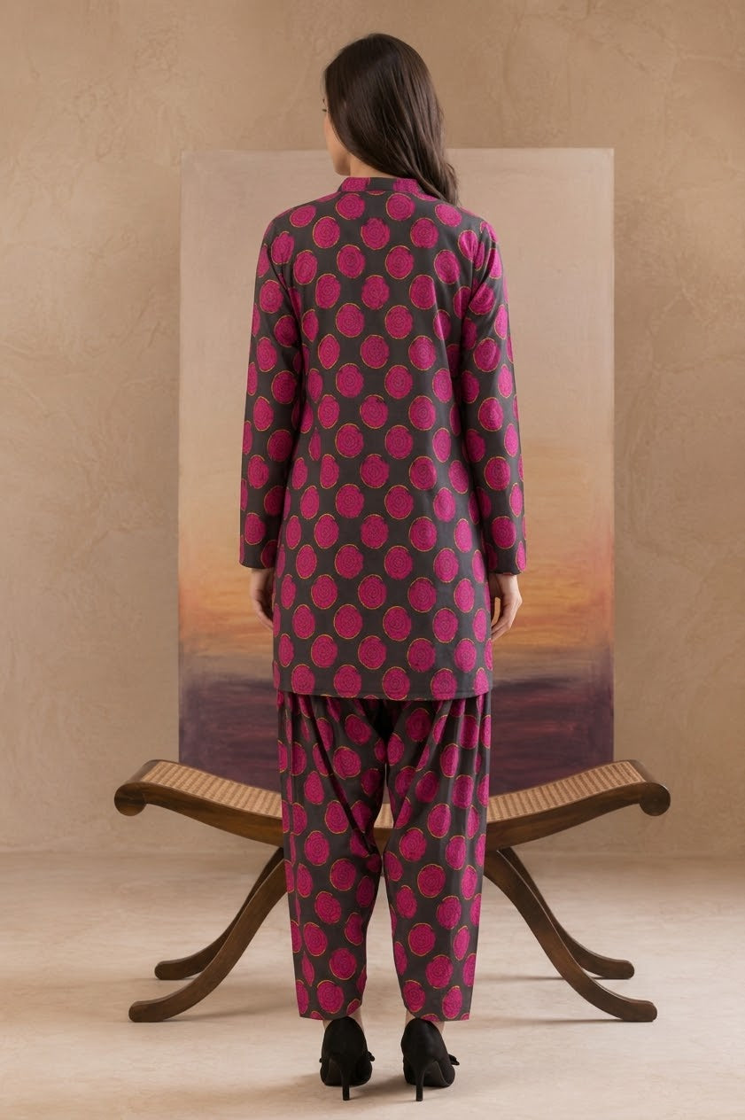 2 Pcs Ladies Suit  Des  26
