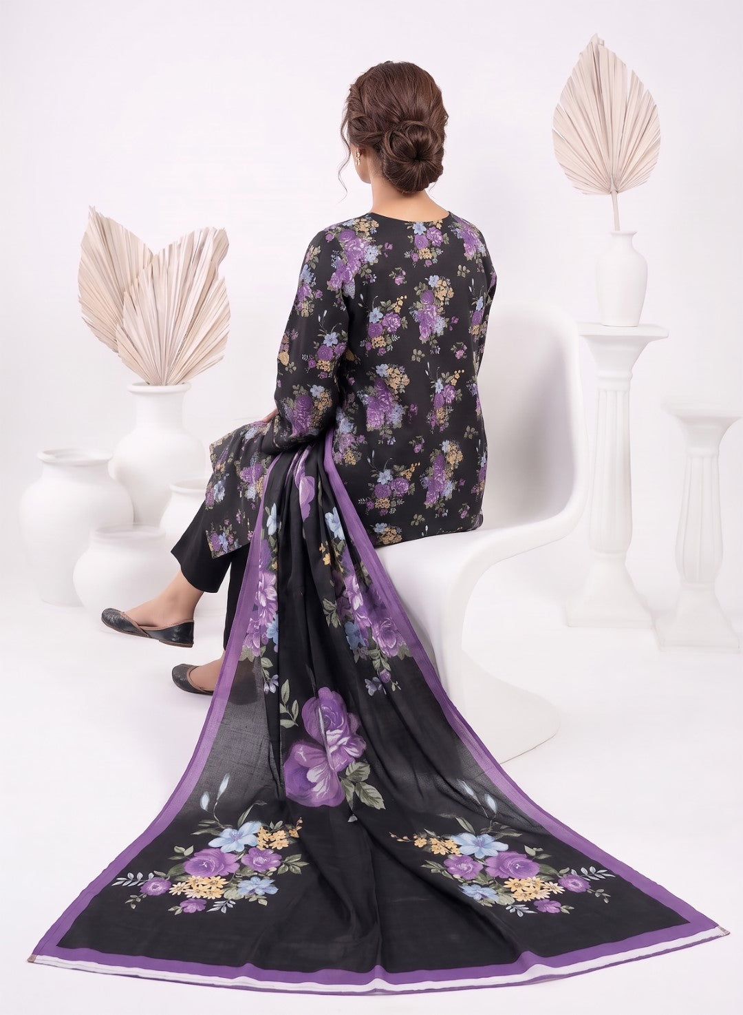 3 Pcs Lawn Unstitched Suit 28