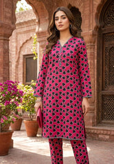 2 Pcs Ladies Suit  Des  128