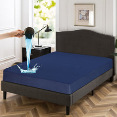 Waterproof Double Fitted Bed Sheet 02