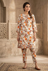 2 Pcs Ladies Suit  Des  102