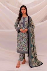 3 Pcs Lawn Unstitched Suit 502