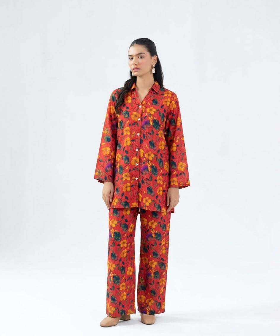 2 Pcs Ladies Suit  Des  31