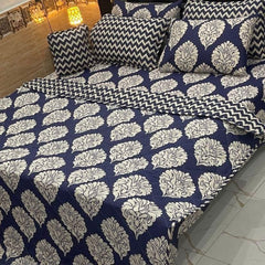 7 Pcs Quilted Comforter Set CC  231