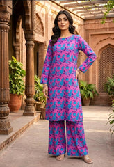 2 Pcs Ladies Suit  Des  131