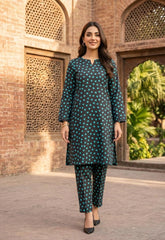 2 Pcs Ladies Suit  Des  136