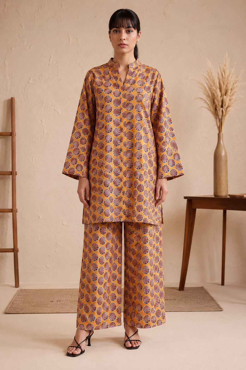 2 Pcs Ladies Suit  Des  39