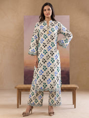 2 Pcs Ladies Suit  Des  03
