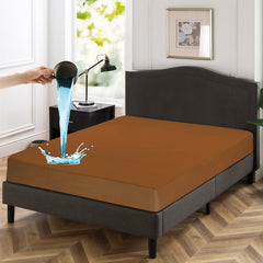 Waterproof Double Fitted Bed Sheet 03