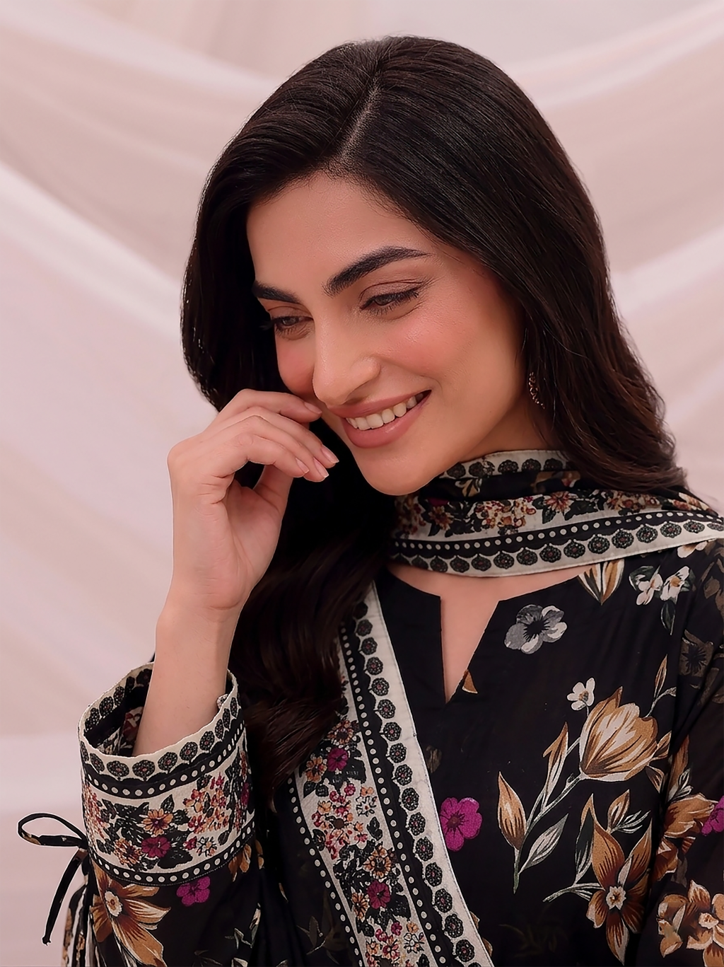 3 Pcs Lawn Unstitched Suit 503