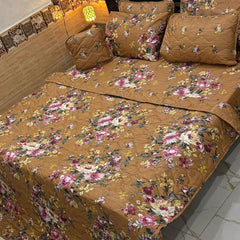 7 Pcs Quilted Comforter Set CC  240