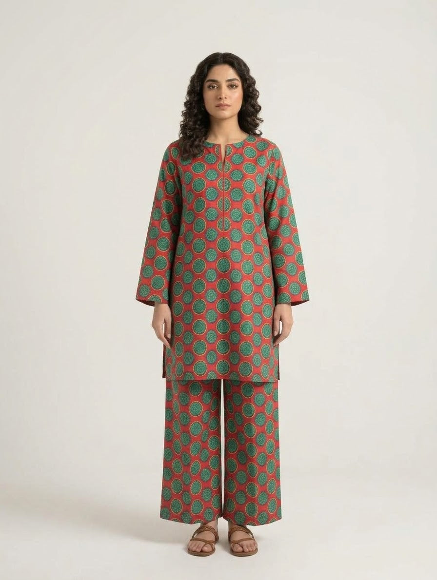 2 Pcs Ladies Suit  Des  43