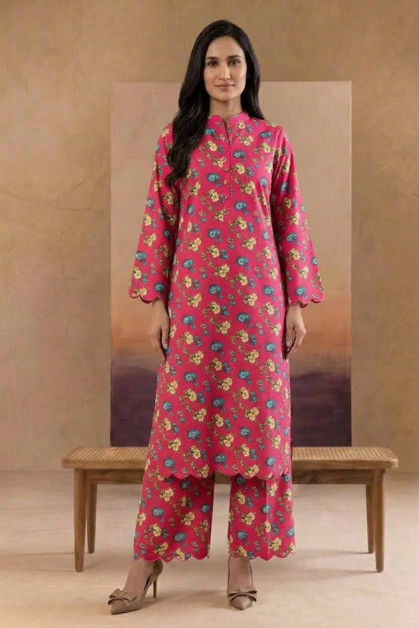 2 Pcs Ladies Suit  Des  44