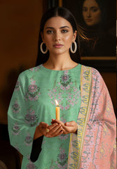 3 Pcs Lawn Unstitched Suit 545
