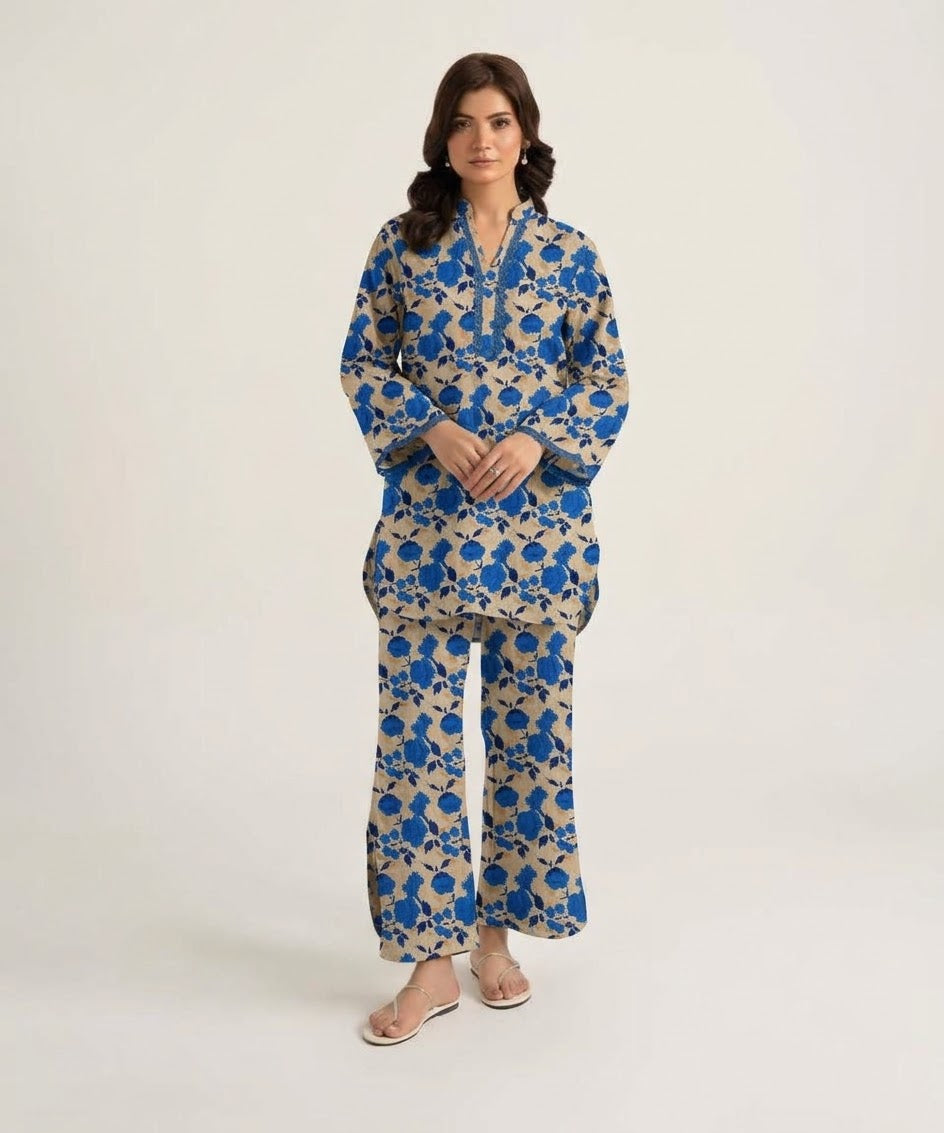 2 Pcs Ladies Suit  Des  47