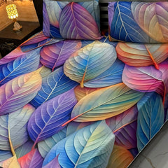 9D Digital Printed King Size Bedsheet 04