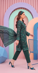 3 Pcs Lawn Unstitched Suit 704