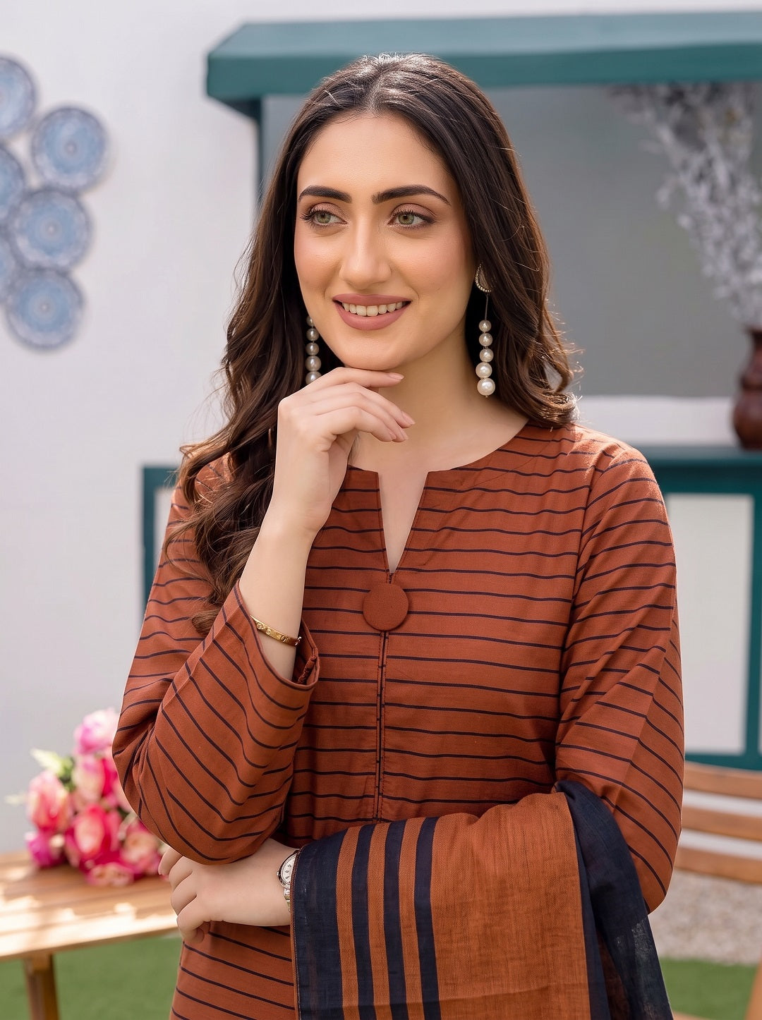 3 Piece Unstitched Khaadi Make Khaddar Suit 29