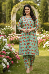 2 Pcs Ladies Suit  Des  157