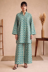 2 Pcs Ladies Suit  Des  05