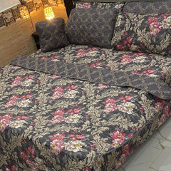 7 Pcs Quilted Comforter Set CC  205