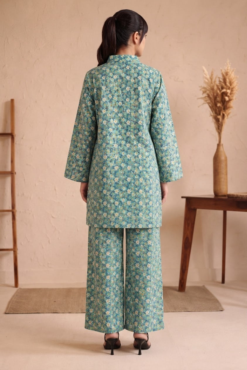 2 Pcs Ladies Suit  Des  05