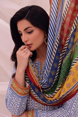 3 Pcs Lawn Unstitched Suit 505