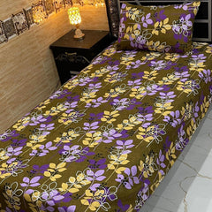4 Pieces Crystal Cotton Single Pair Bedsheet  SB 562